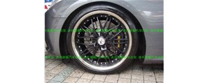 現代勞恩斯剎車升級 黑色AP7040大六活塞剎車套裝