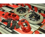 攬勝改裝BREMBO GT6活塞剎車套裝強(qiáng)大制動力加大剎車盤