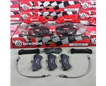 brembo卡宴六活塞高性能剎車系統套件，提升剎車性能。