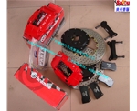 奧迪A6升級(jí)BREMBO F50剎車系統(tǒng)  競(jìng)技版大四活塞剎車鮑魚